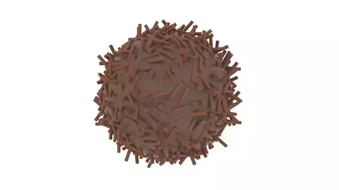 Brazilian Brigadeiro 3D model 5