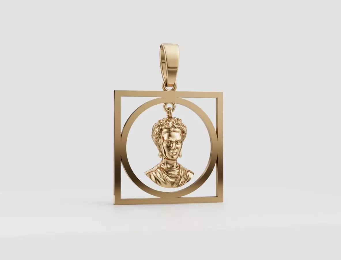 Frida Kalo pendat 3D print model