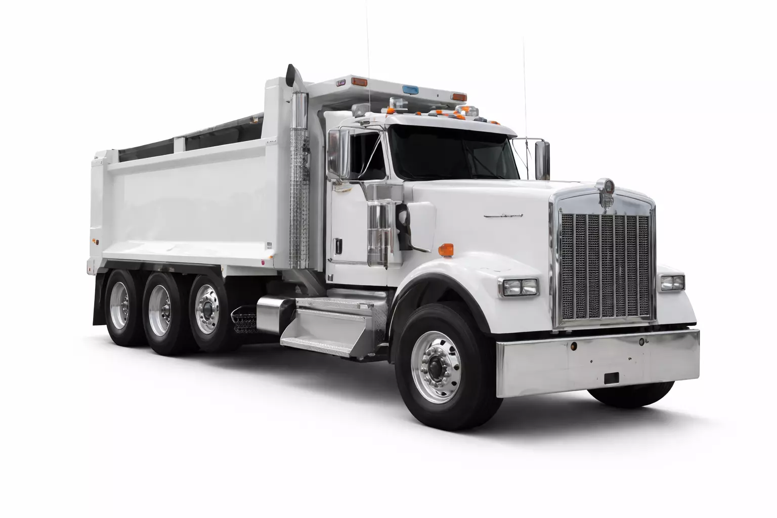 Kenworth W900 Retail Delivery Truck 3D Model 3D model