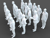 3D model Stylized Human Statues Pack VR / AR / low-poly | CGTrader