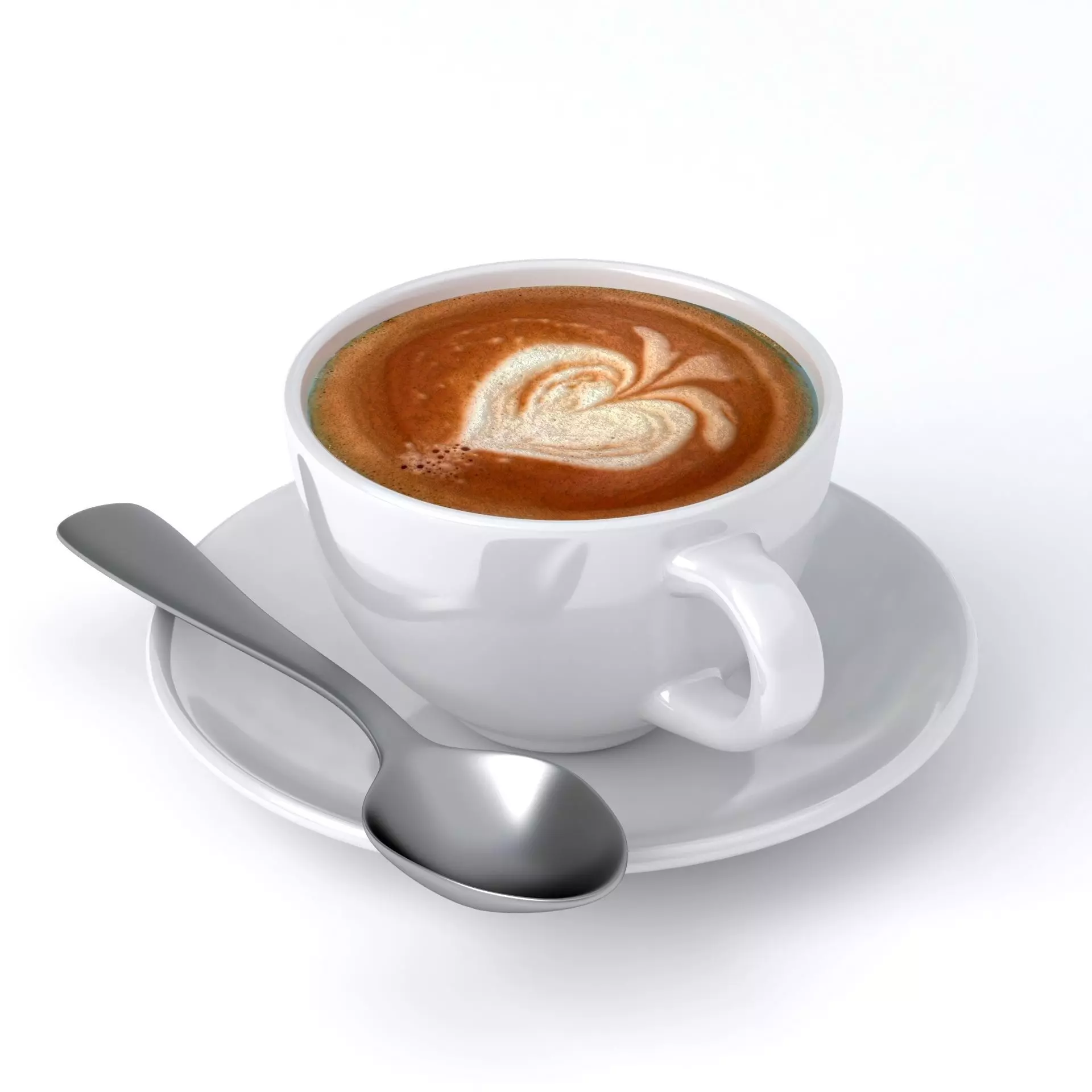 Cappuccino Cup v5 3D model