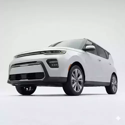 2026 Kia Soul EV Low-poly 3D model 7