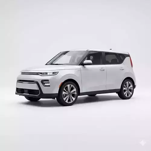 2026 Kia Soul EV Low-poly 3D model