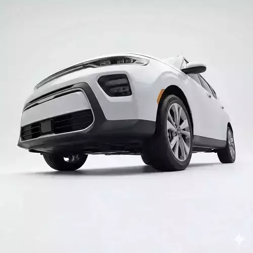 2026 Kia Soul EV Low-poly 3D model 3