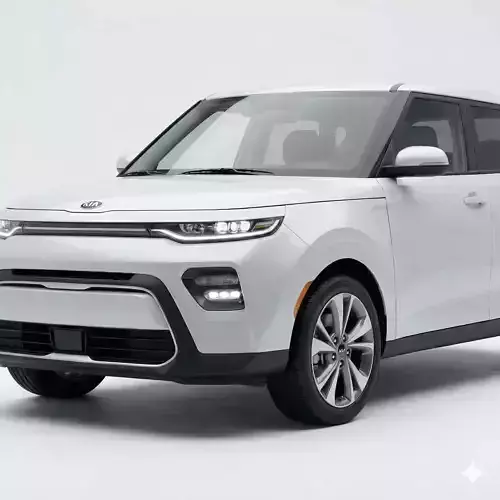 2026 Kia Soul EV Low-poly 3D model 6