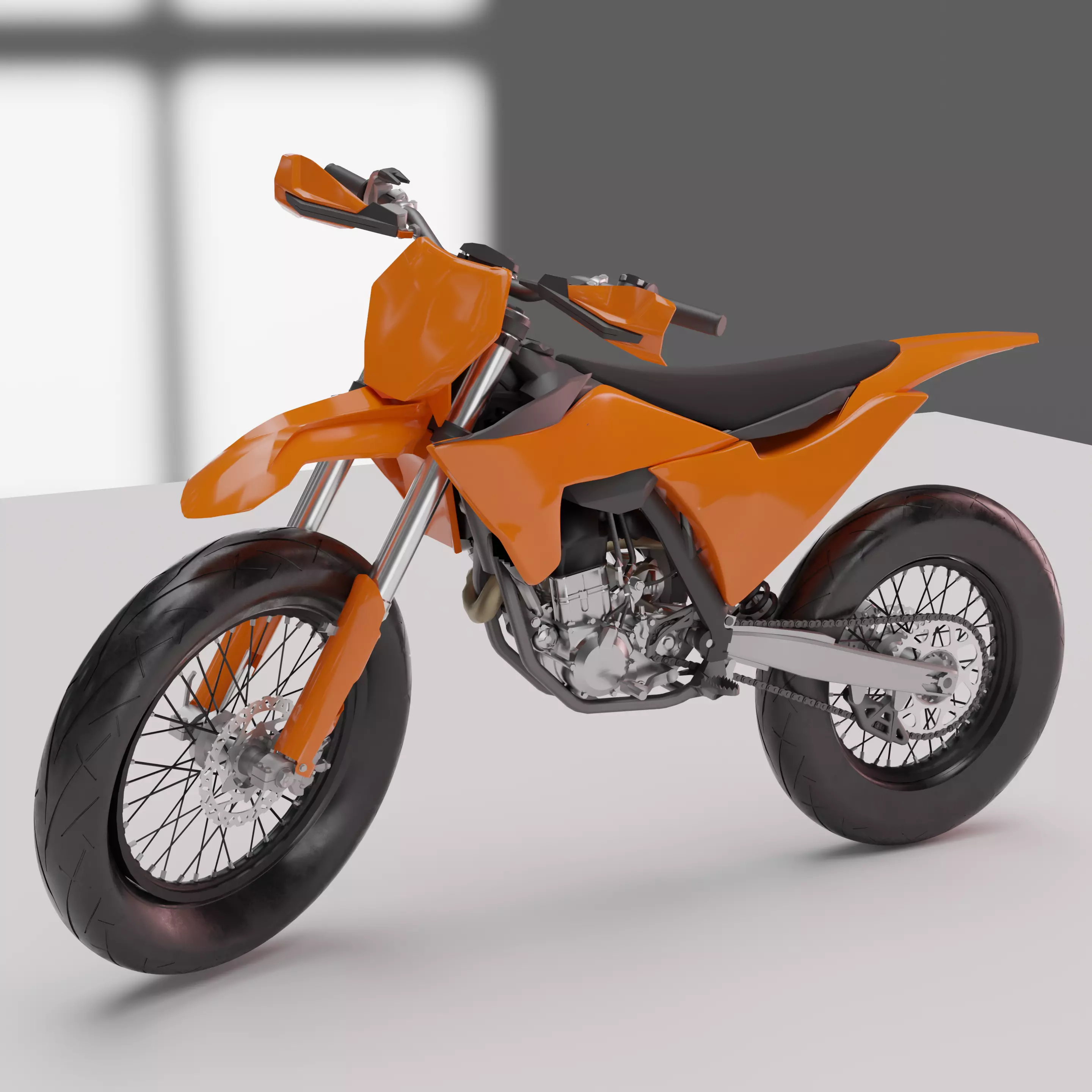 KTM EXC 450 3D model 3D model