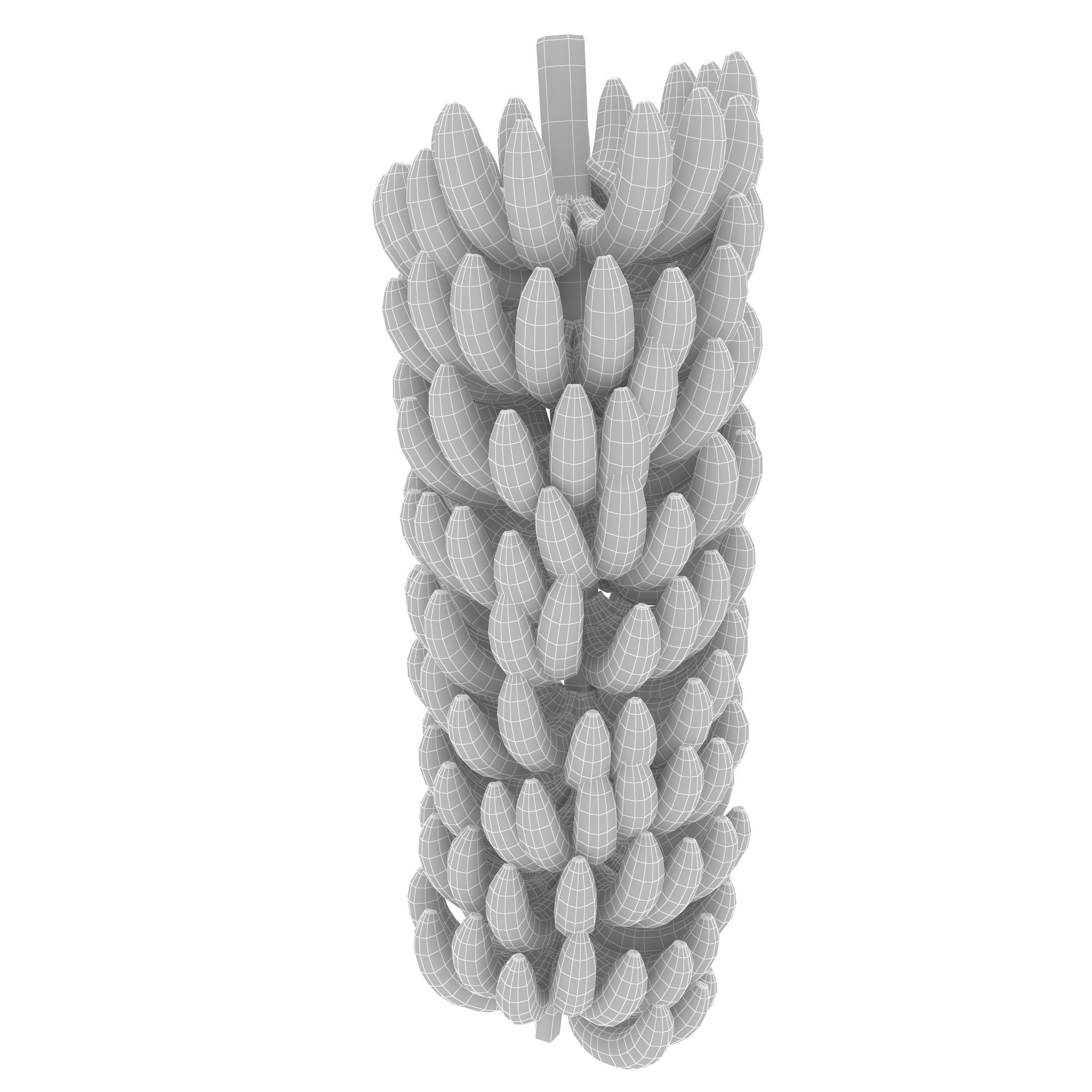 Bunch of bananas 3D model_14