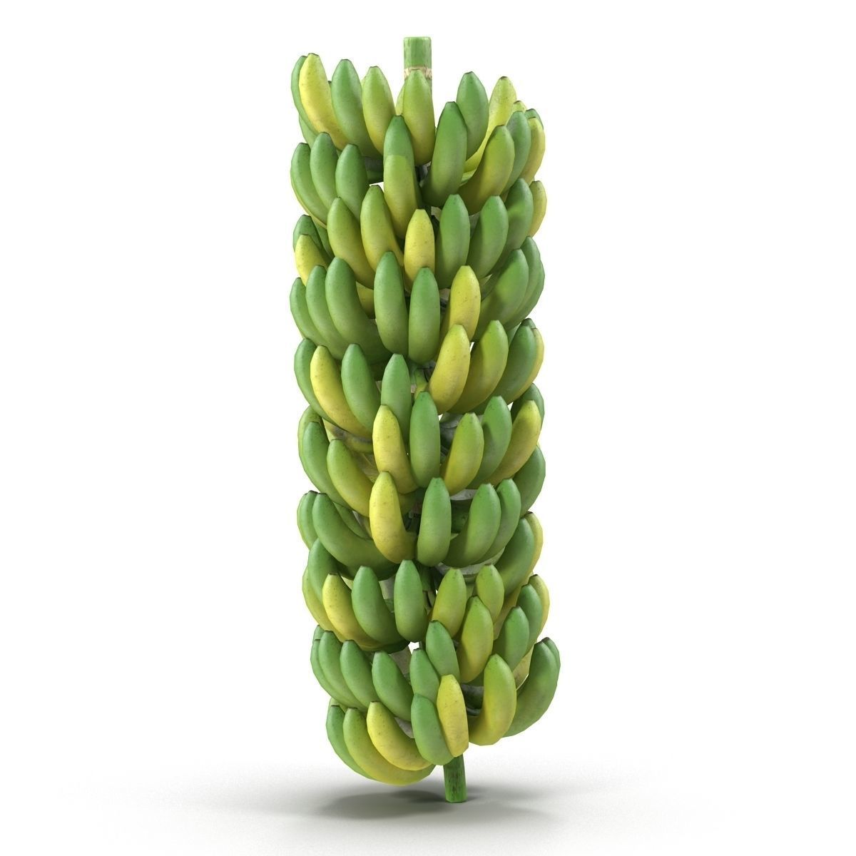 Bunch of bananas 3D model_5