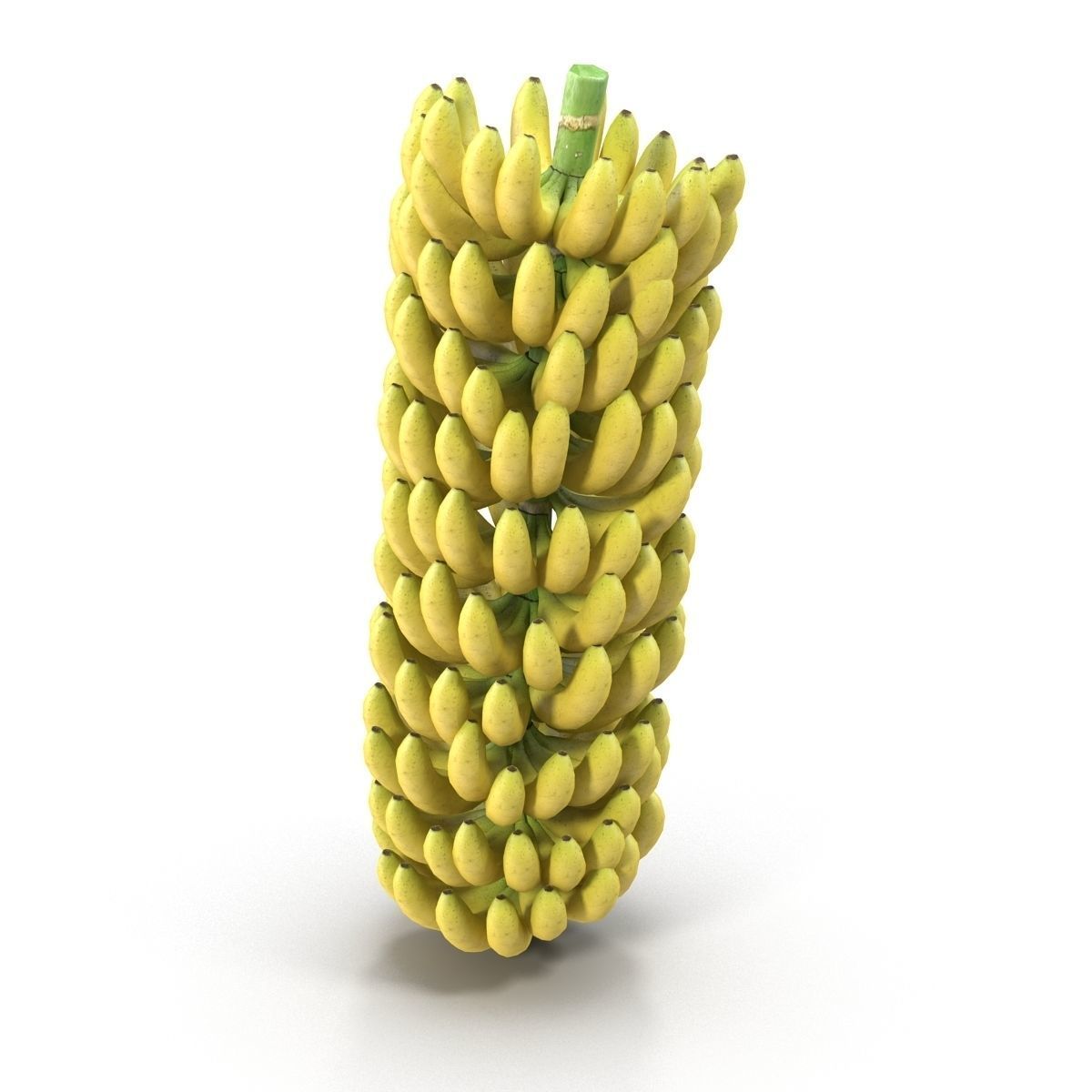 Bunch of bananas 3D model_11