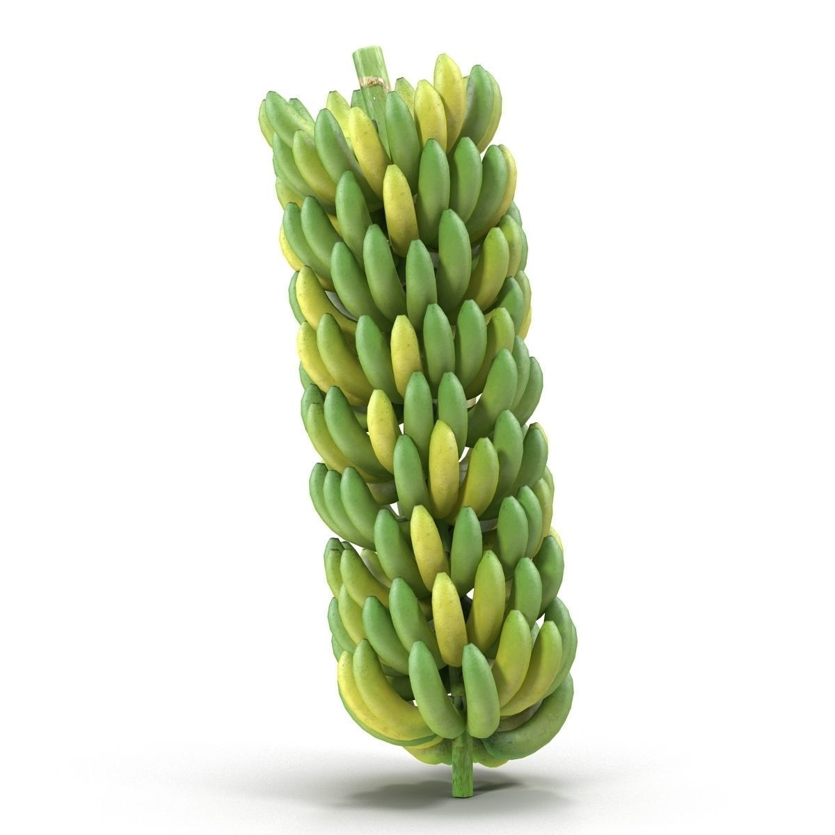 Bunch of bananas 3D model_6