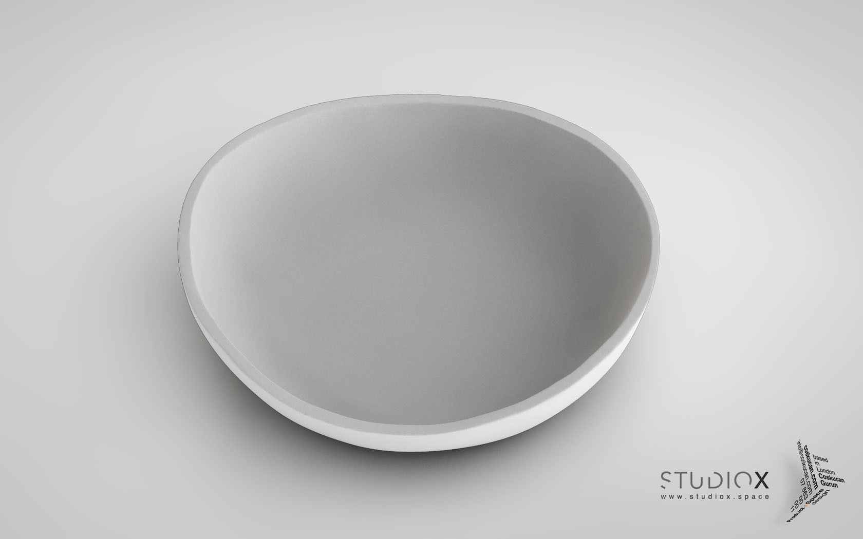 ELEMENTs RUSTIC BOWL - SMALL 3D print model_3