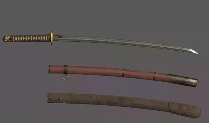 WW2 - Japanese Army Type98 GUNTO - Katana