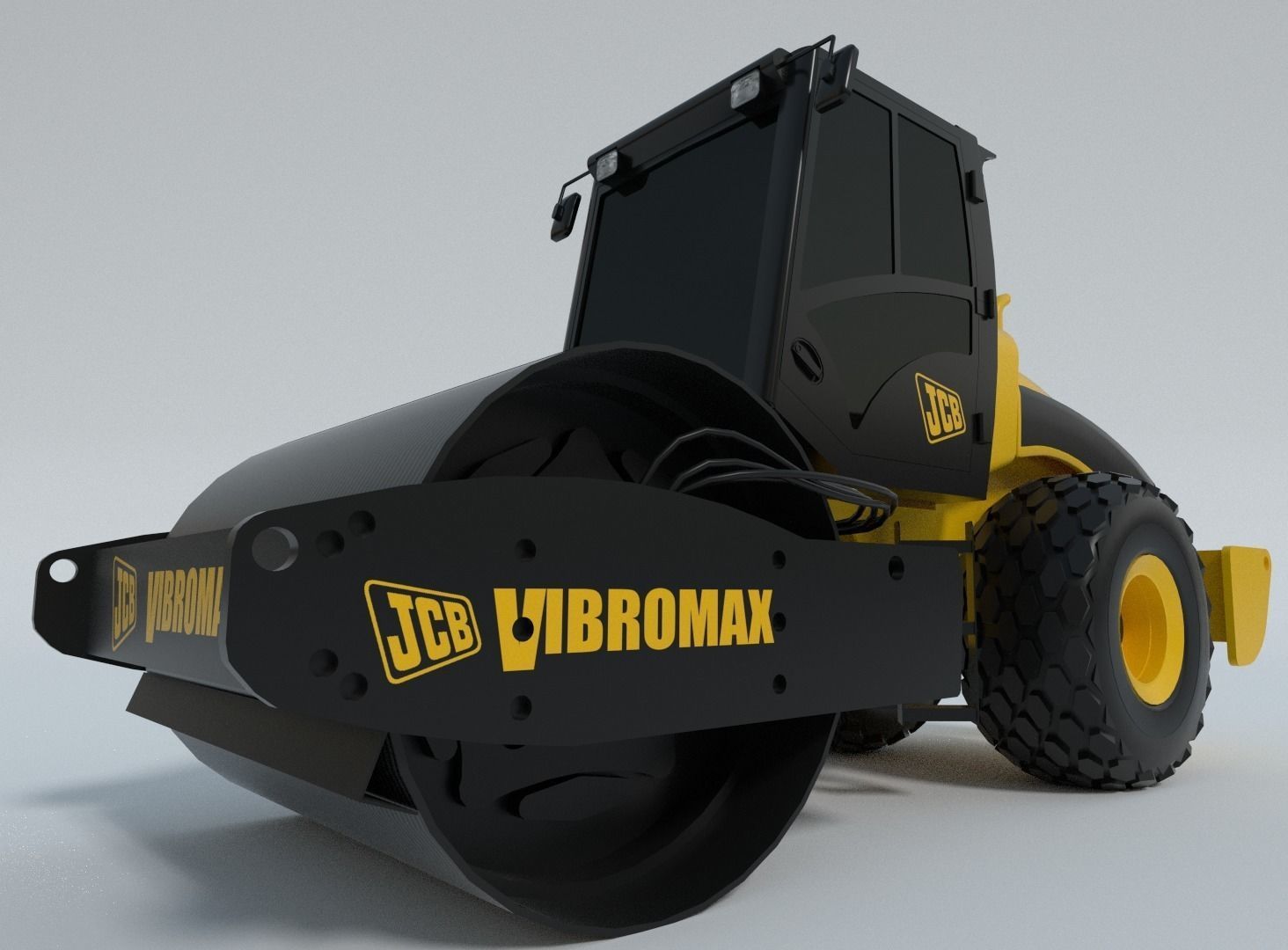 JCB  VM115 compactor 3D model_1