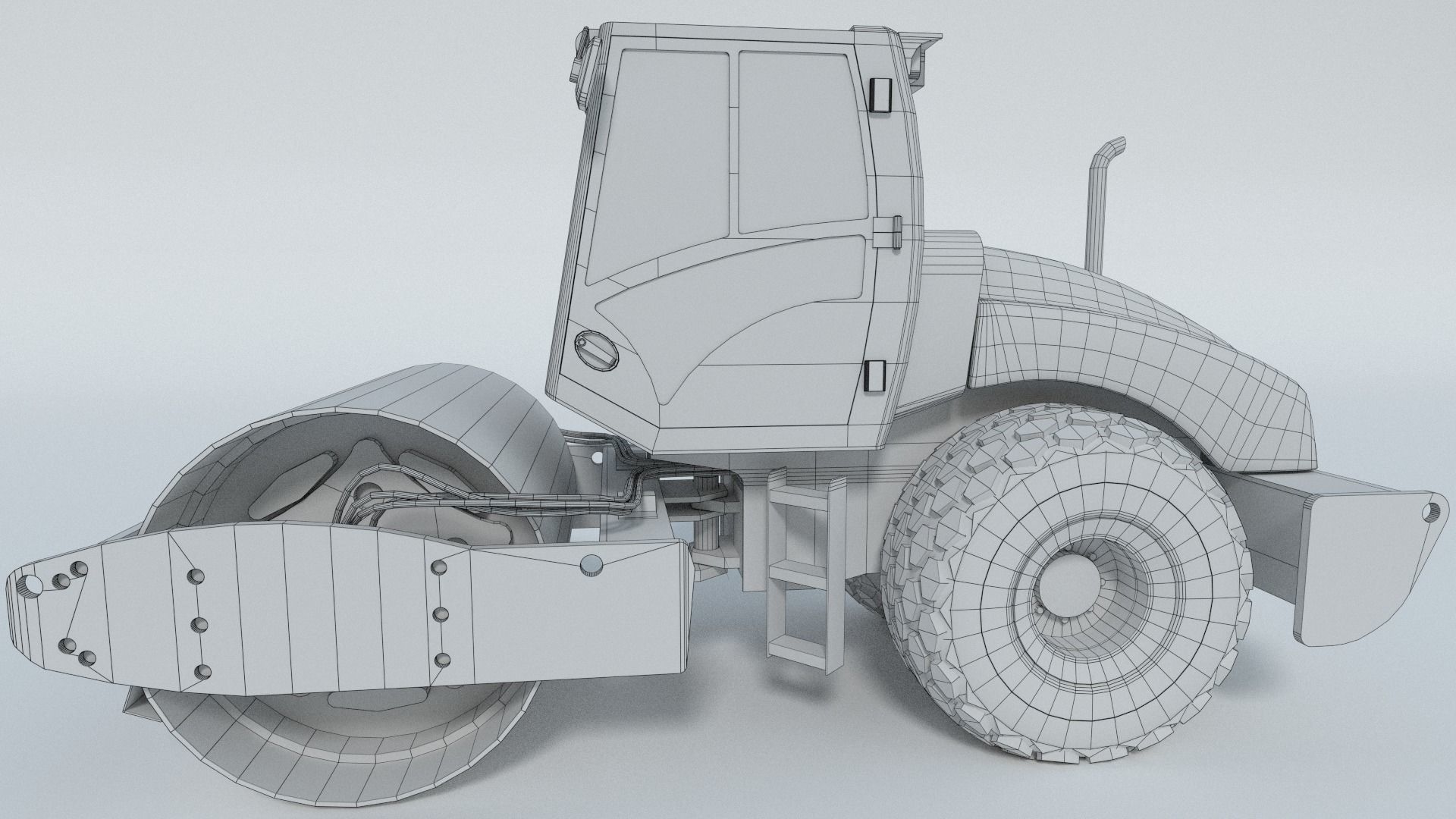 JCB  VM115 compactor 3D model_6