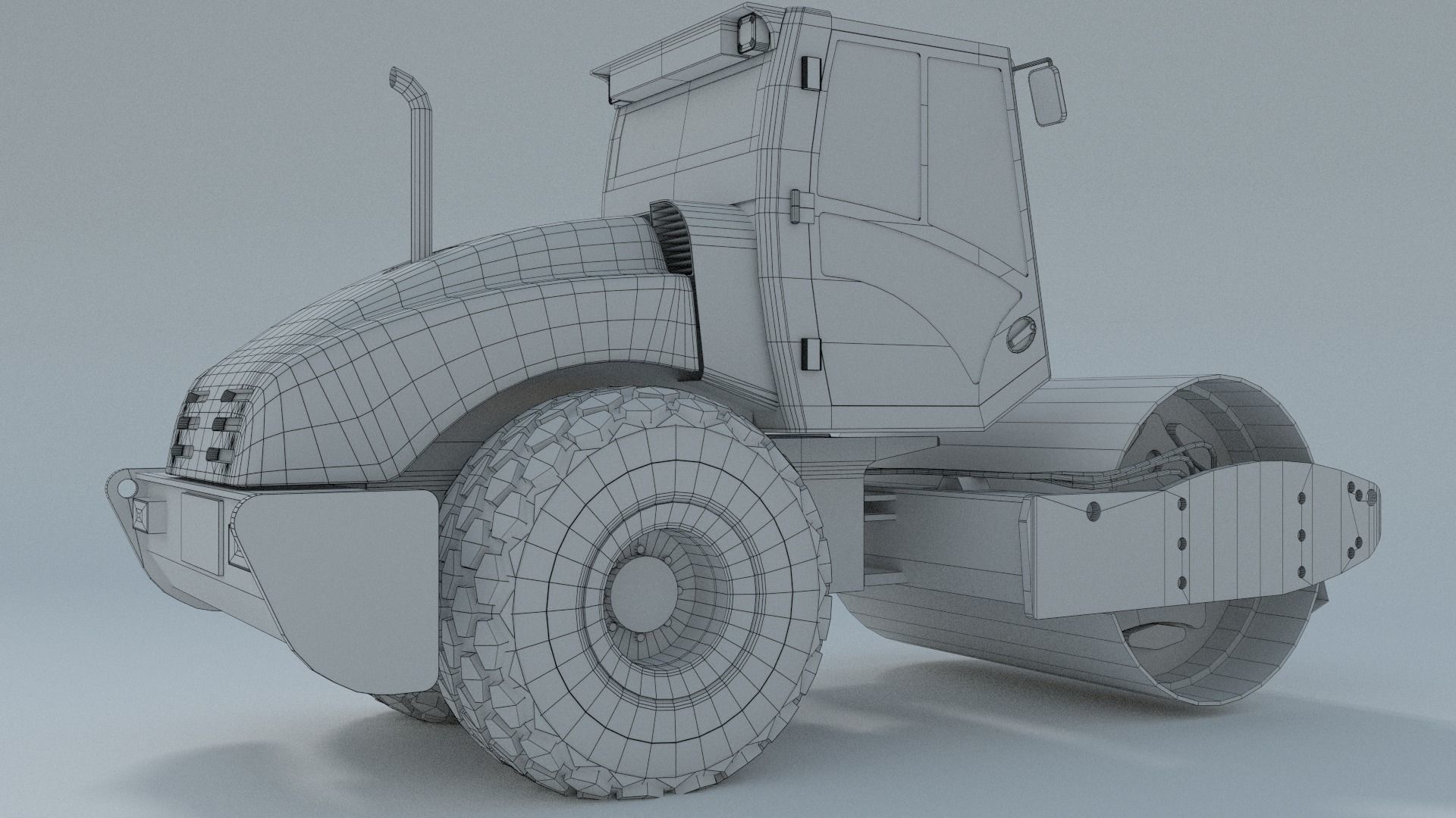 JCB  VM115 compactor 3D model_5