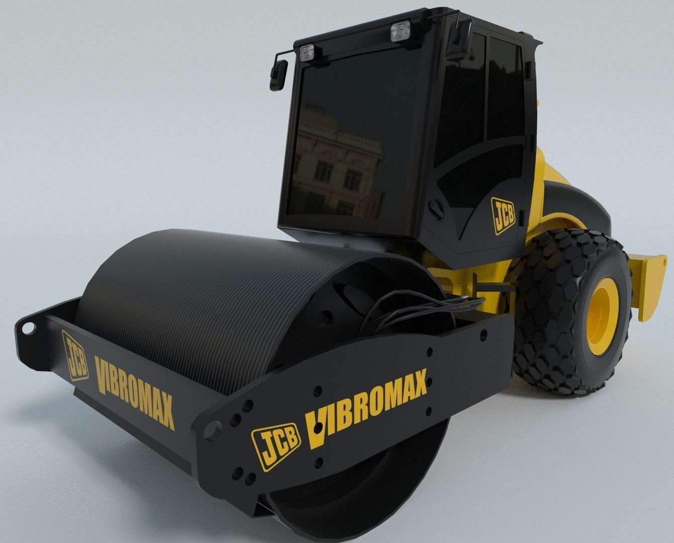 JCB  VM115 compactor 3D model_0