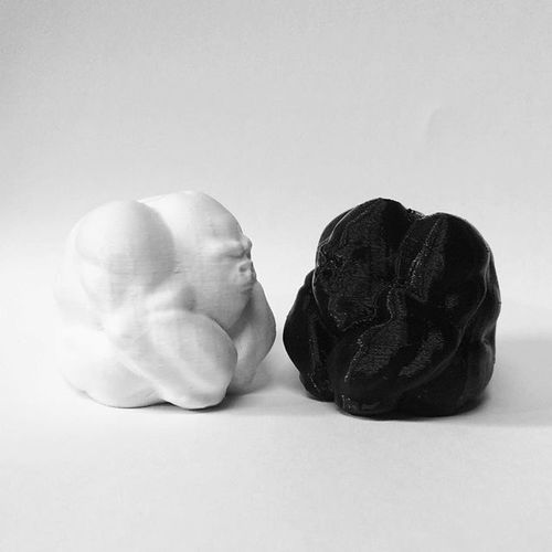 Fat Gorilla Free 3D print model