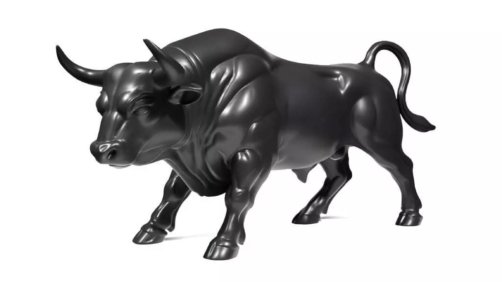 Bull figurine 3D print model