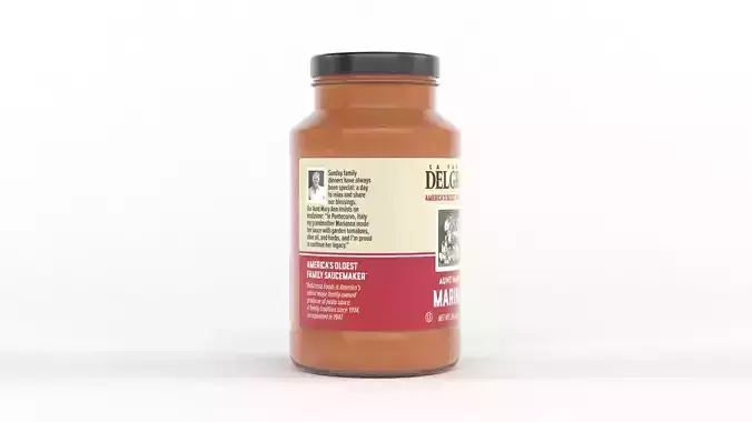 Sauce Bottle 3D model 4