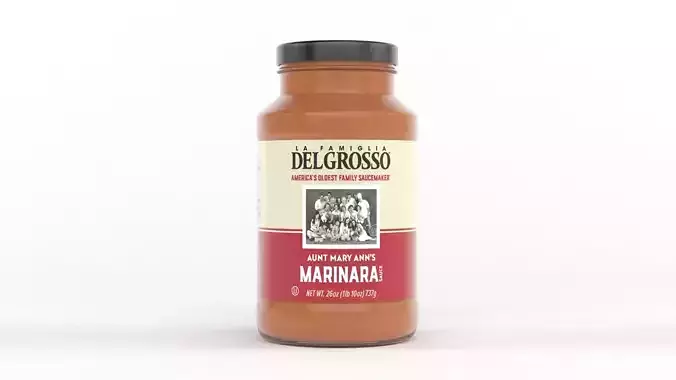 Sauce Bottle 3D model 2