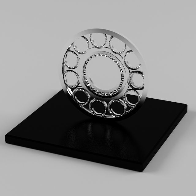 Abstract Sculptures 3D model_9