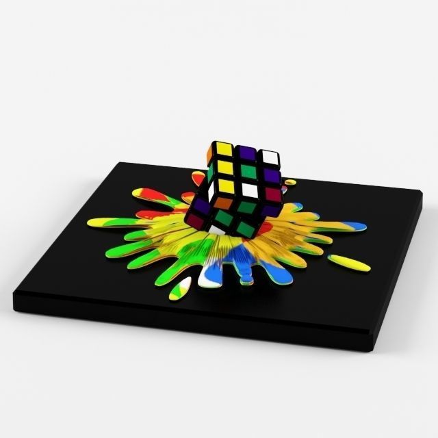 Abstract Sculptures 3D model_7