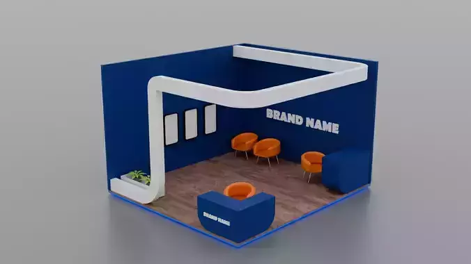 Simple Small Booth For Exhibition 