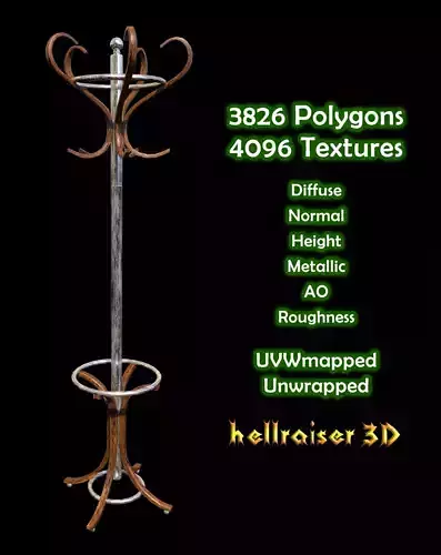 Hanger - PBR - Textured