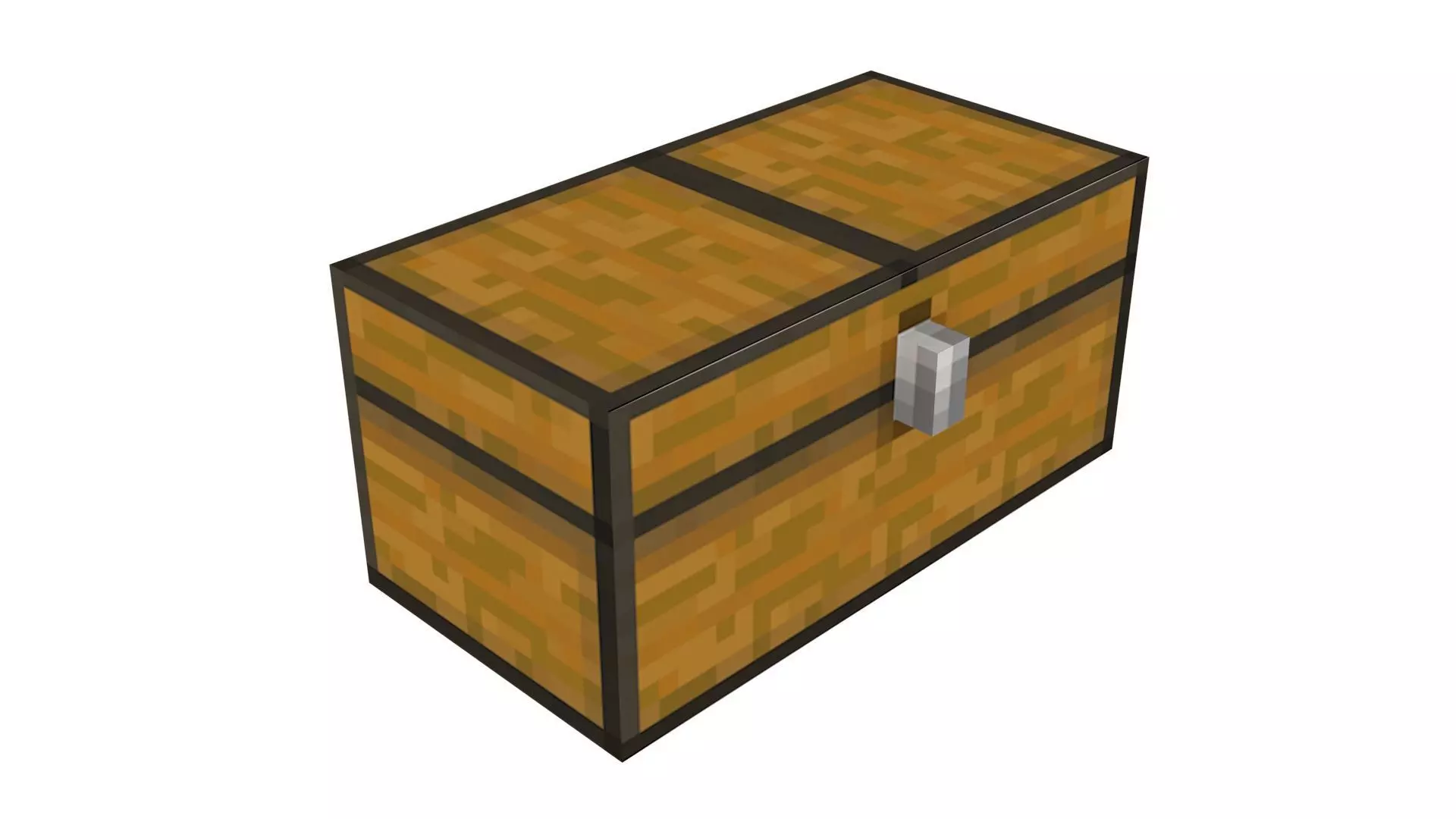 Minecraft Double Chest 3D model