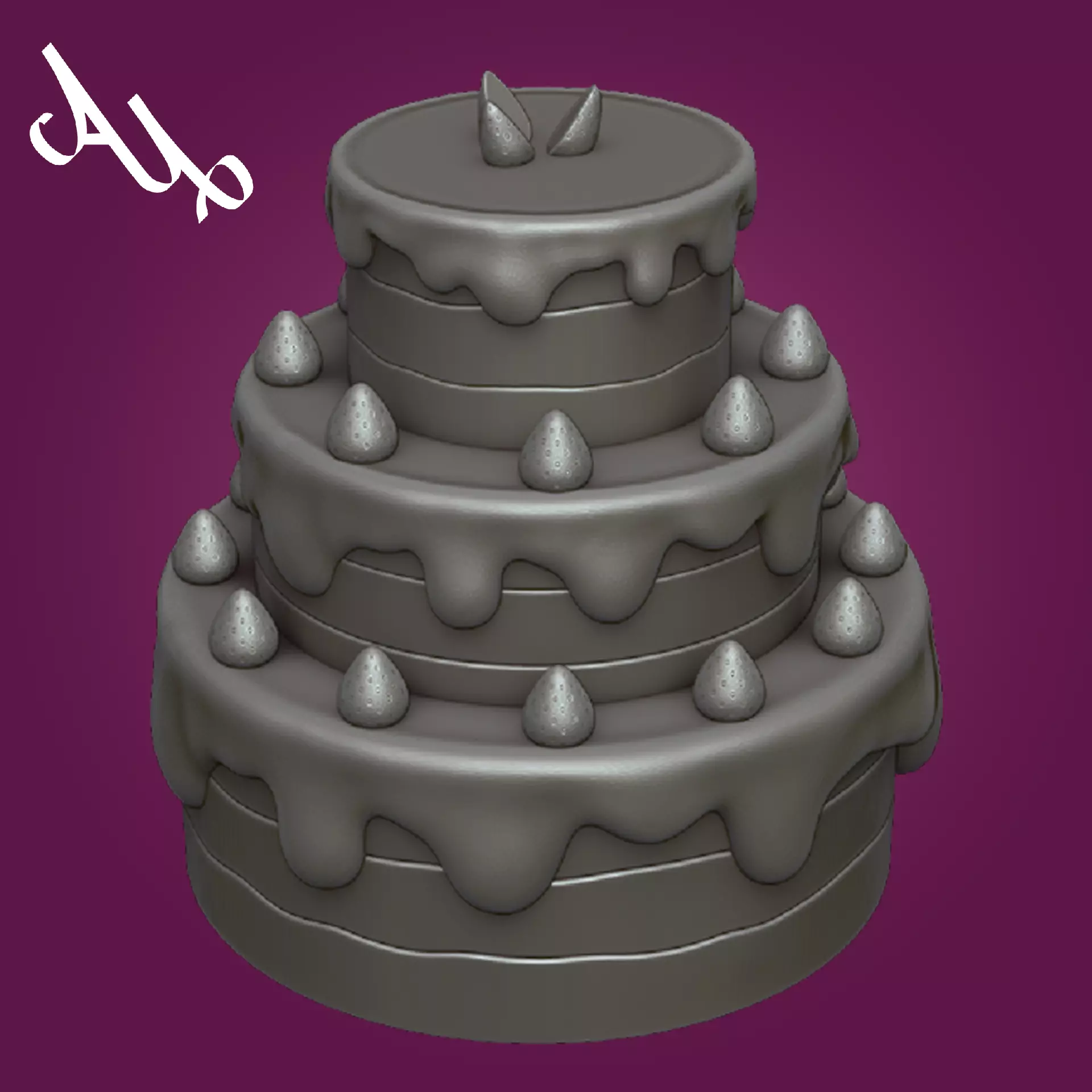 Cake - Decorations and Toys 3D print model
