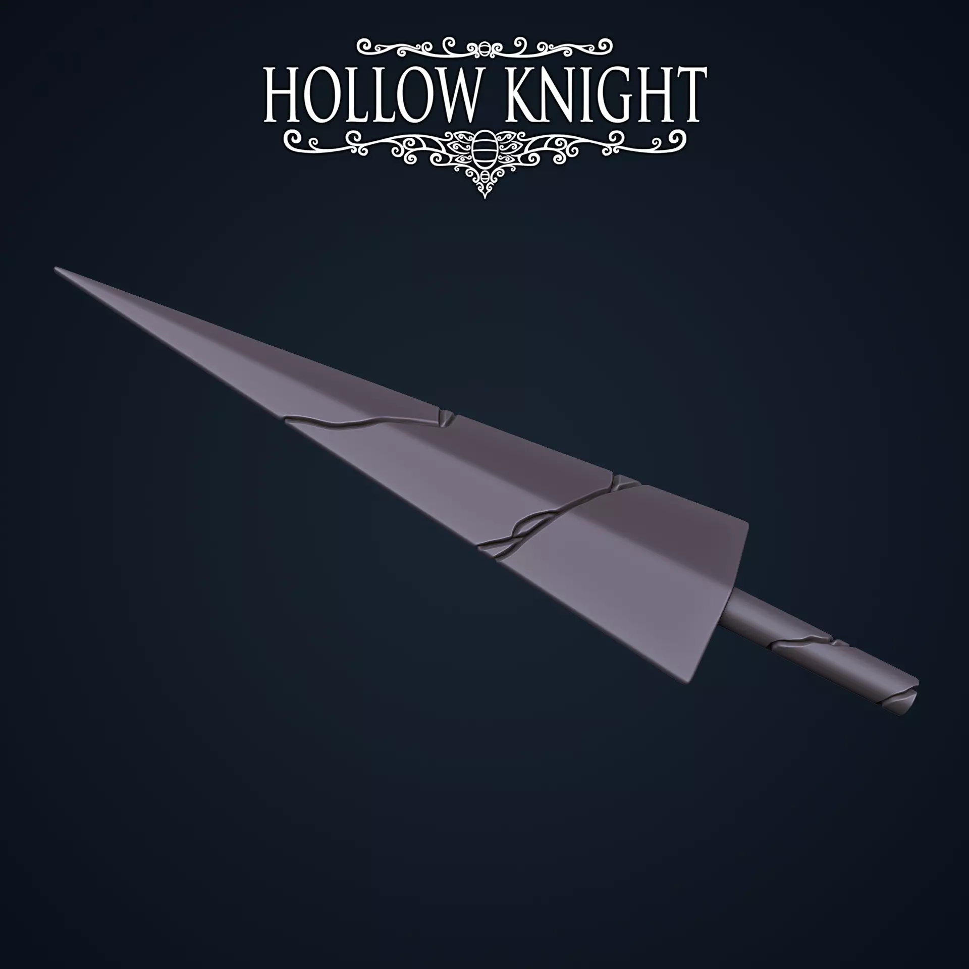 Hollow Knight - Sword 3D print model