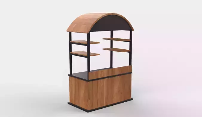 Food Carts 02  3D model 2