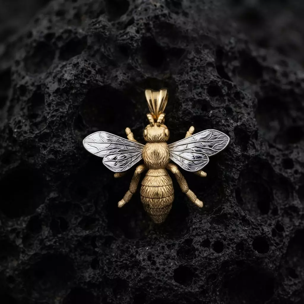 Honey Bee Pendant 3D print model
