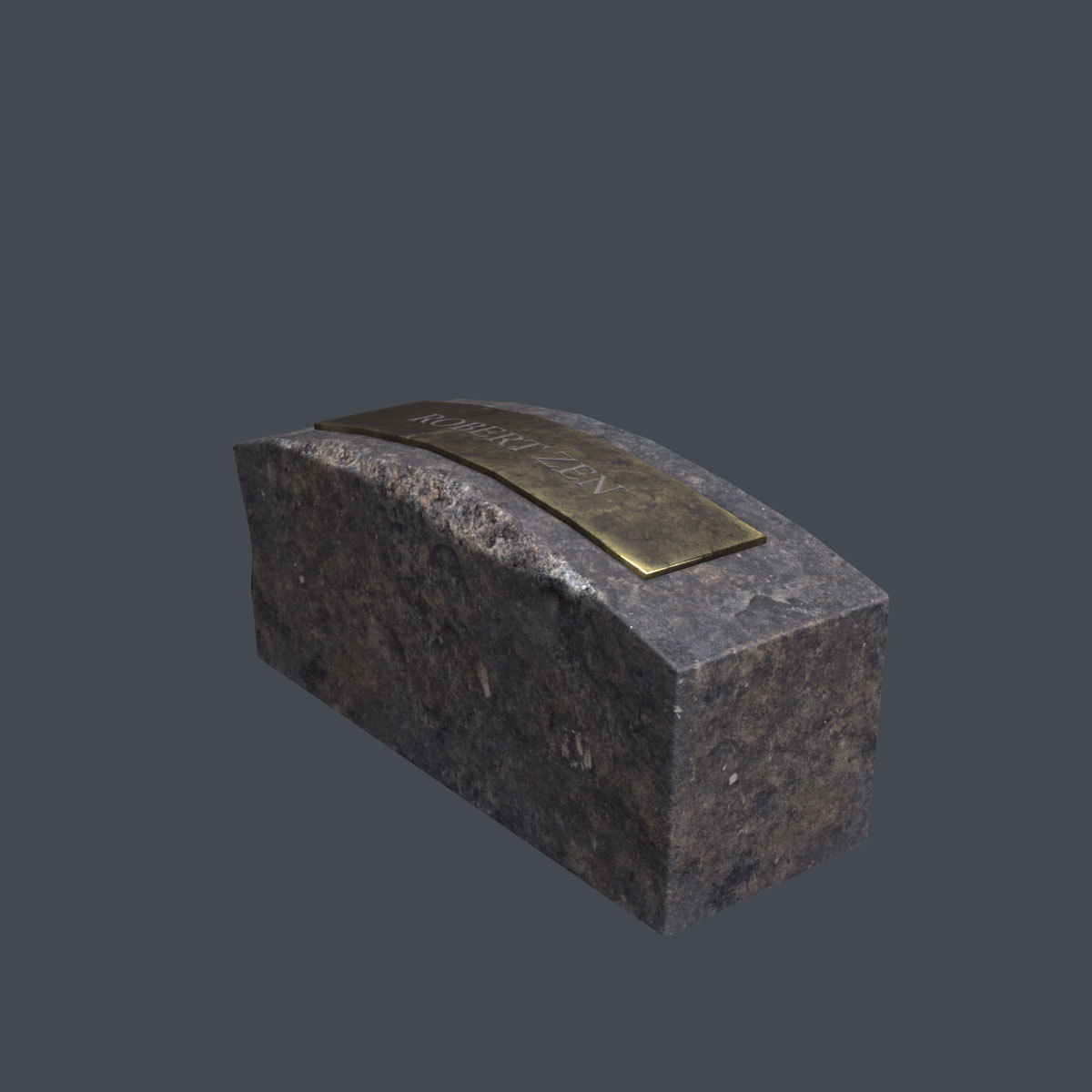 Lowpoly Gravestone 20 Pack Low-poly 3D model_29
