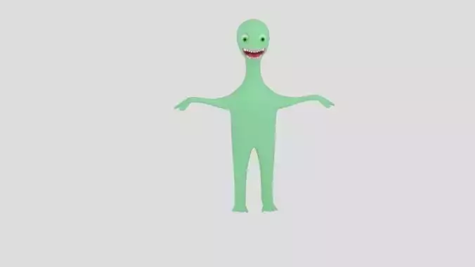 Character Alien Cartoon