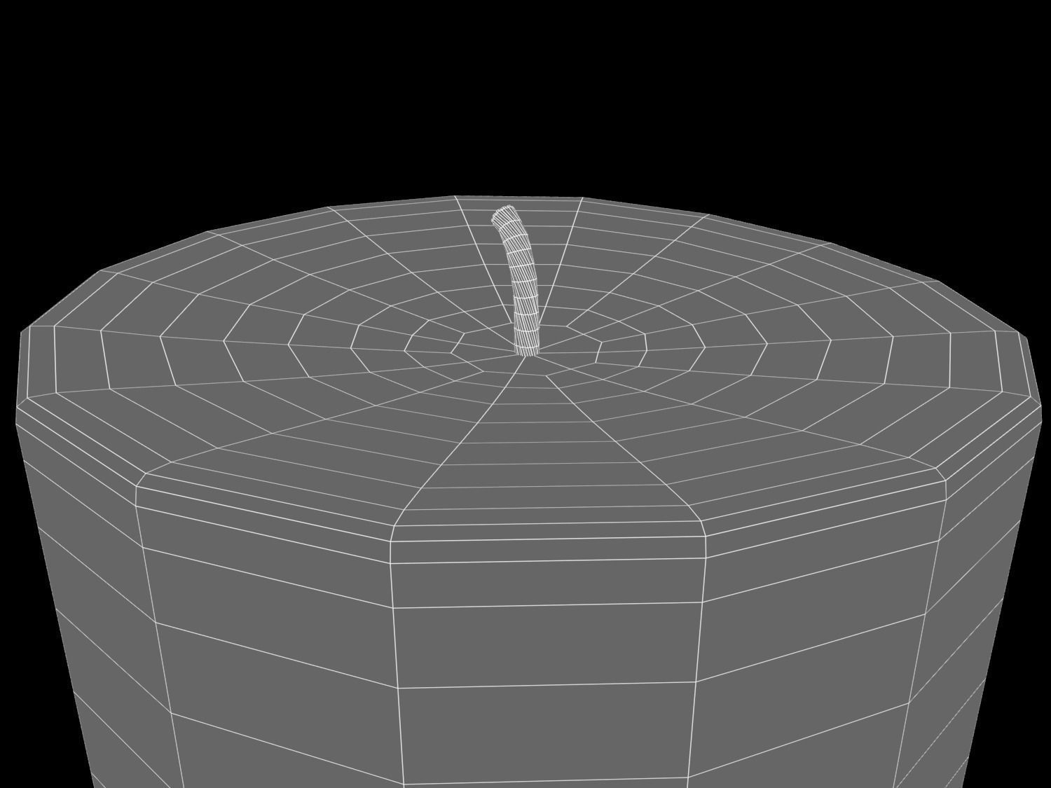 Animated Hurricane Candle 3D model_13