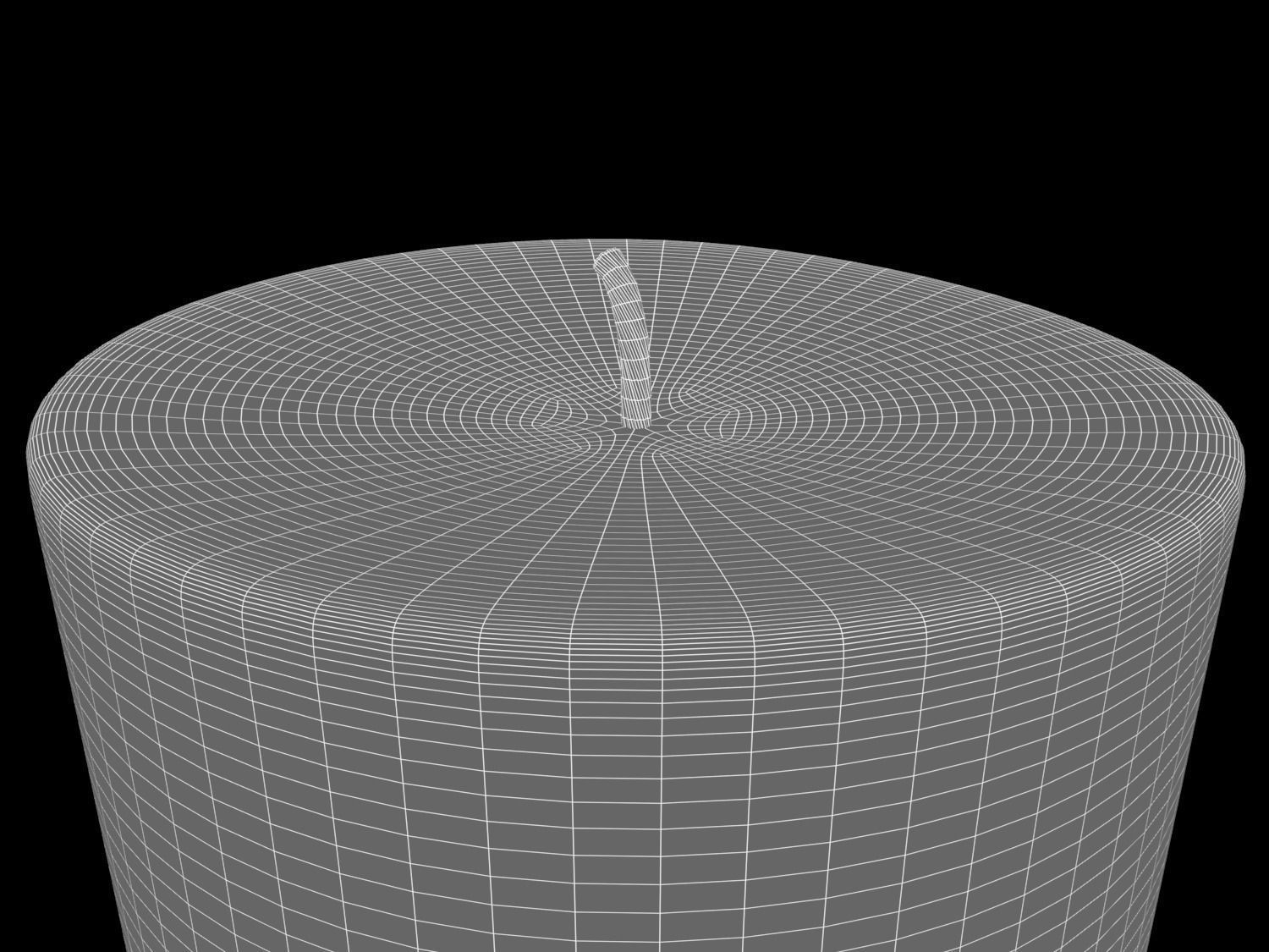 Animated Hurricane Candle 3D model_14