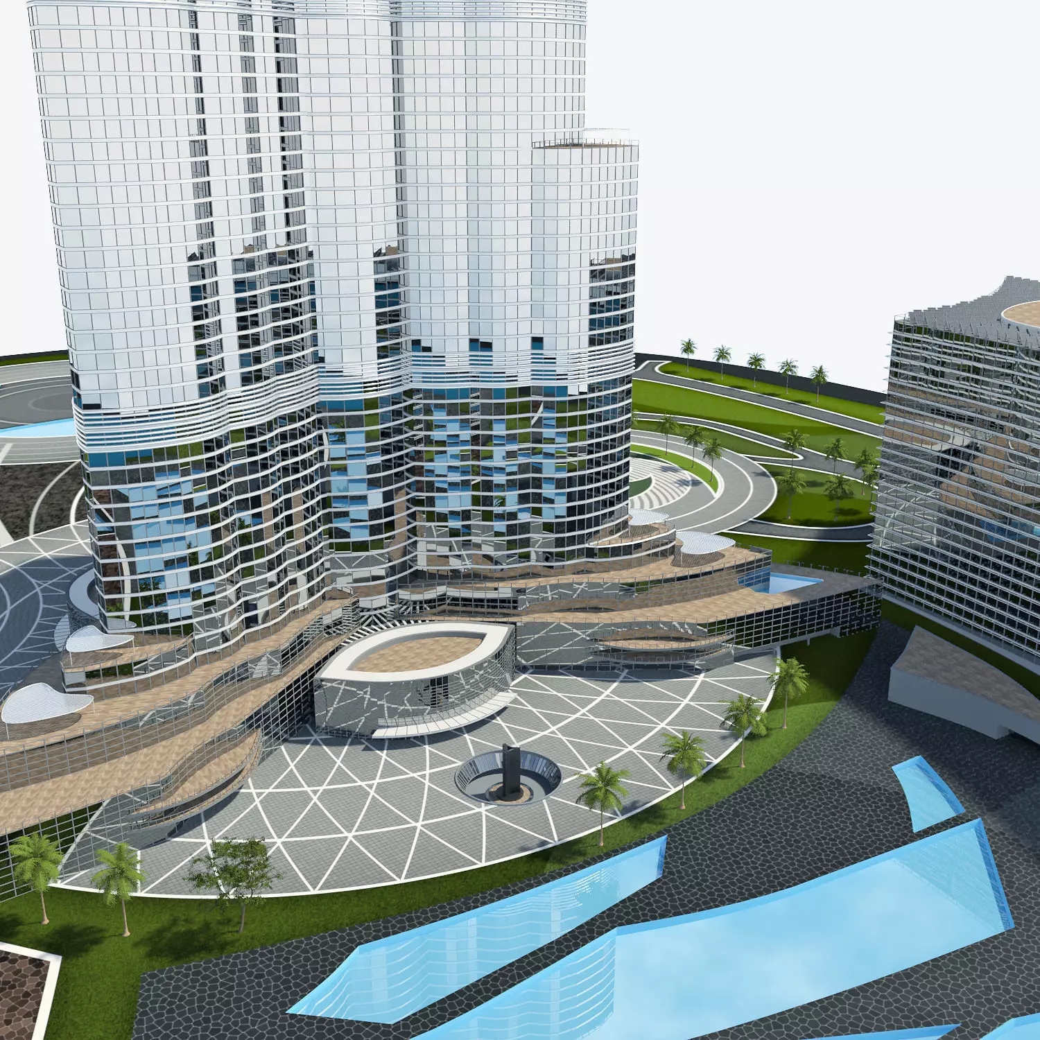 Burj Khalifa 3D model_0