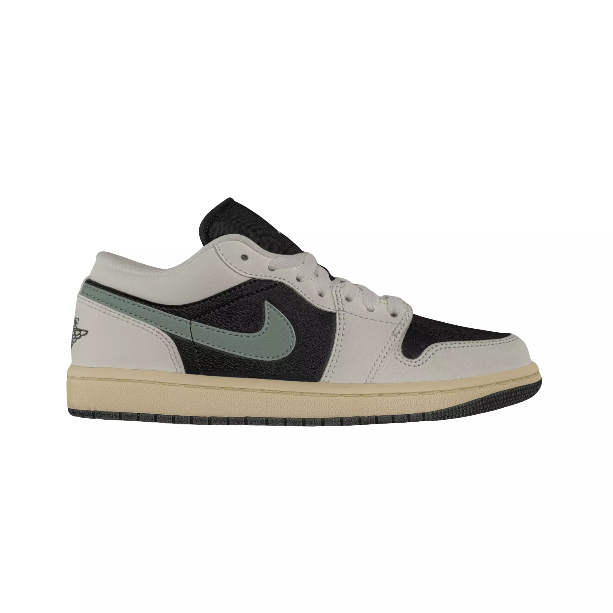 Nike Air Jordan 1 Low Jade Smoke Low-poly 3D model