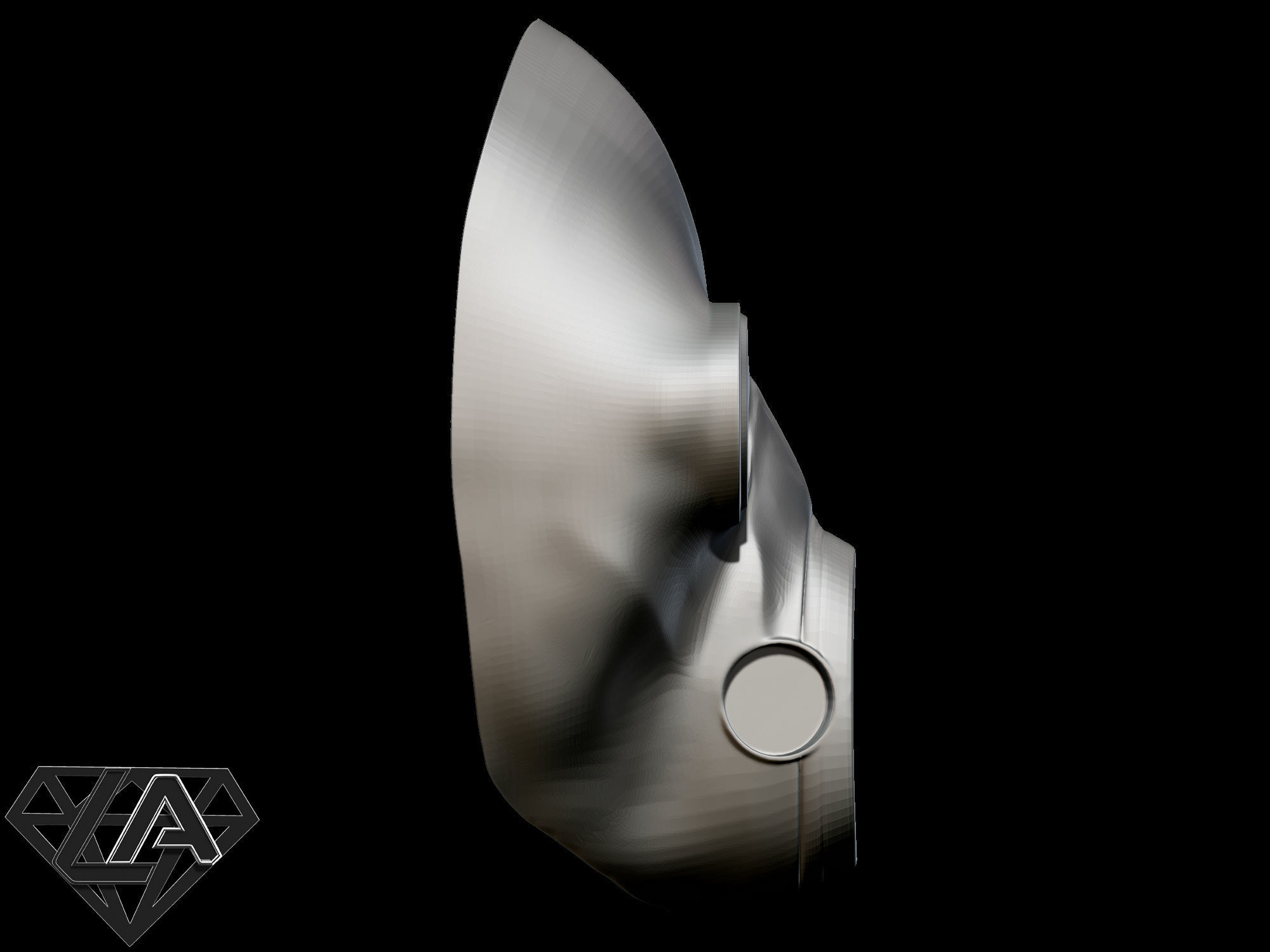 Stalker mask 3D print model_7