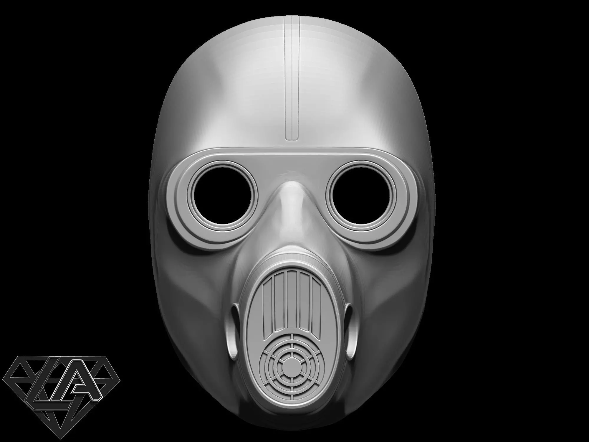 Stalker mask 3D print model_0