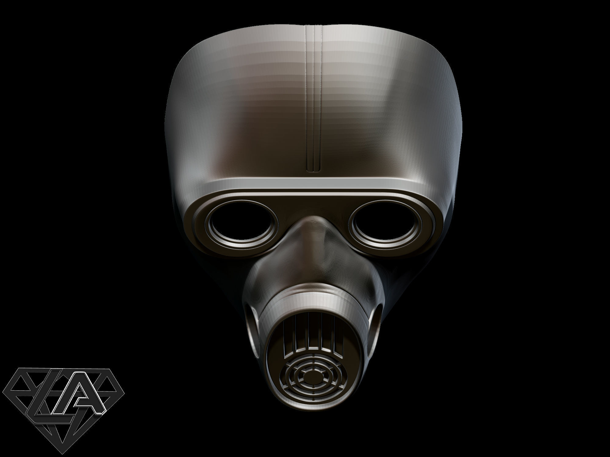 Stalker mask 3D print model_11