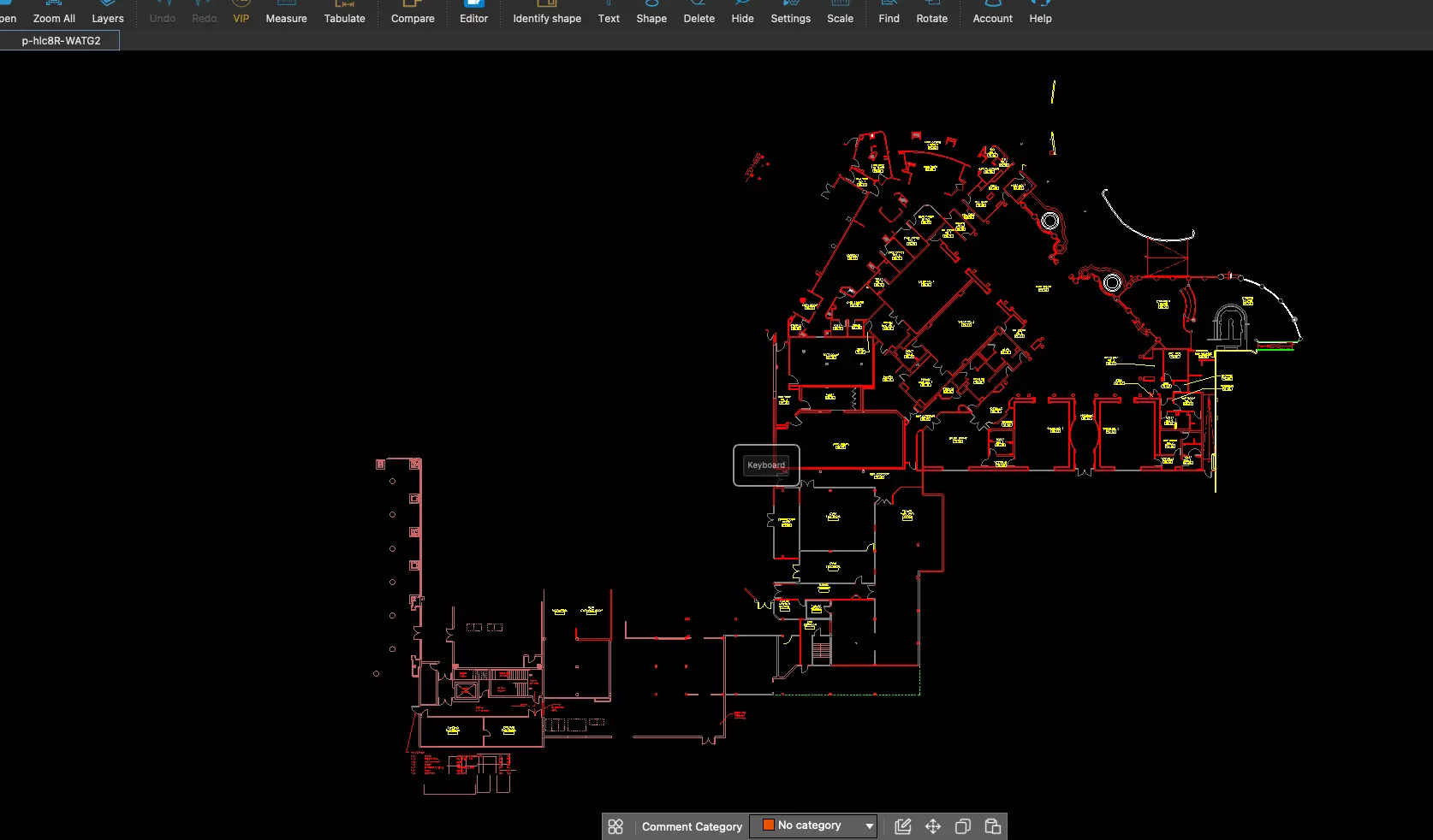 Restaurant Architectural CAD Drawings Set DWG Free 3D model