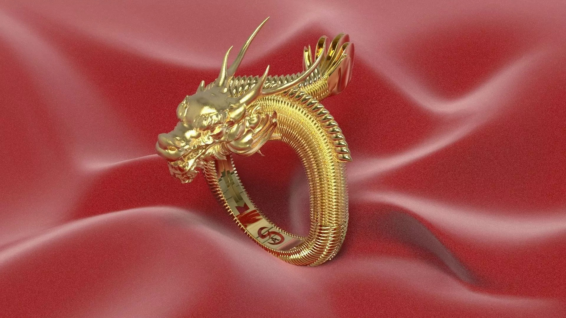 RING AS -DRAGON - 01 3D print model_0