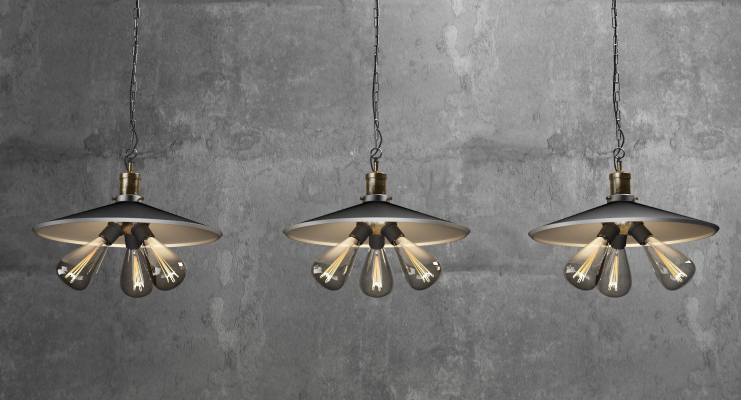 Lamp Loft 2 3D model_1