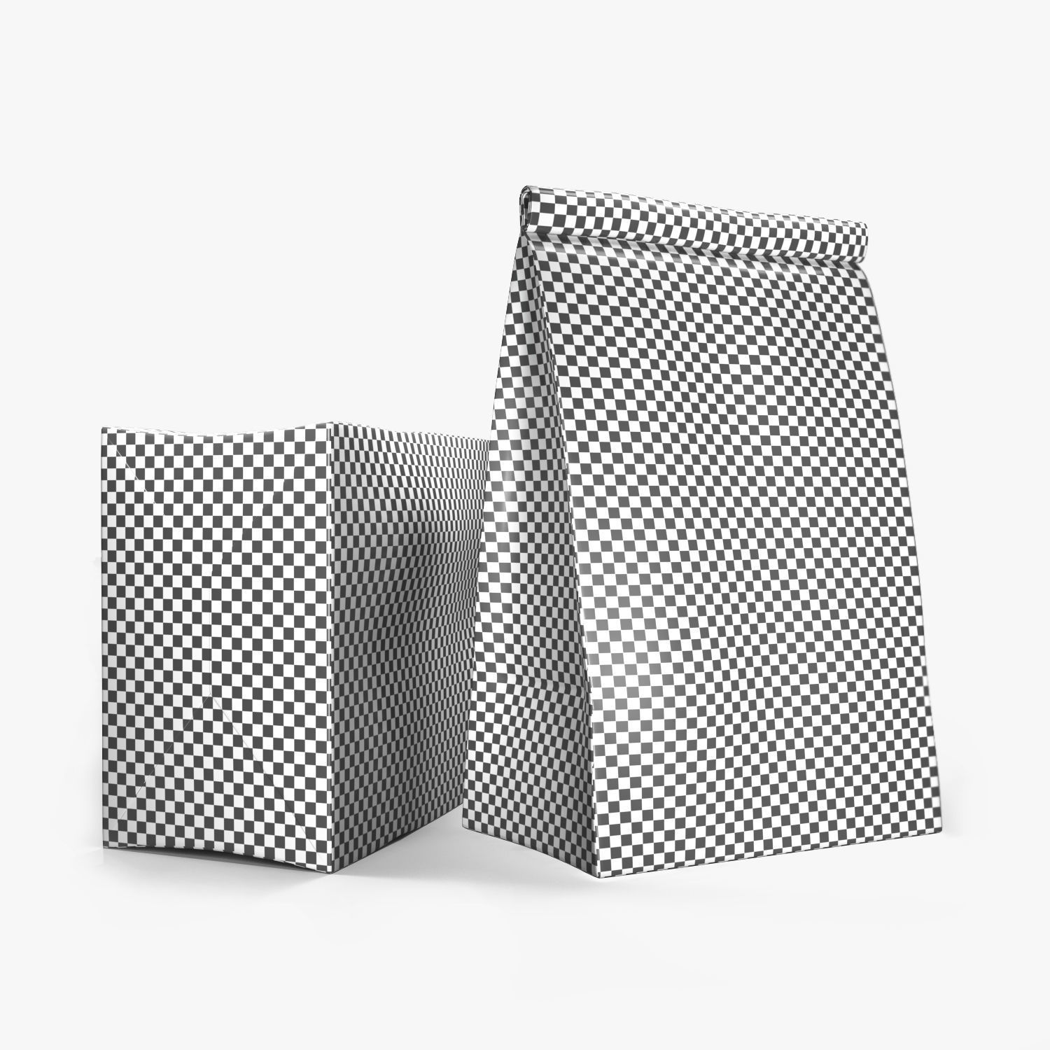 Paper bag 3D model_5