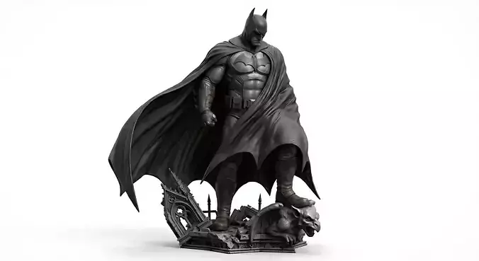 Dark Knight Vigilante Fan Art STL Miniature
