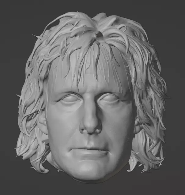 Harry Dunne Head - Dumb and Dumber - Jeff Daniels 3D print model