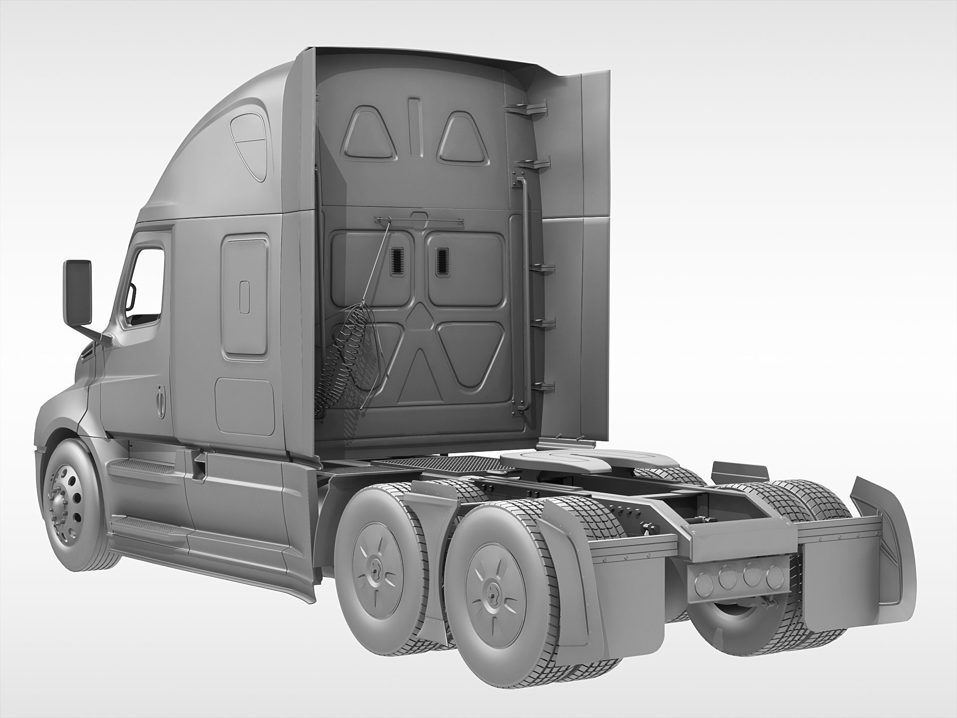 Freightliner Cascadia 2017 3D model_8