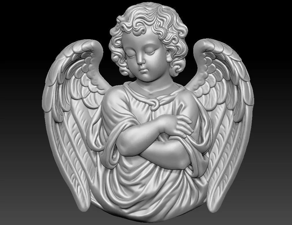 ANGEL PENDANT 3D print model